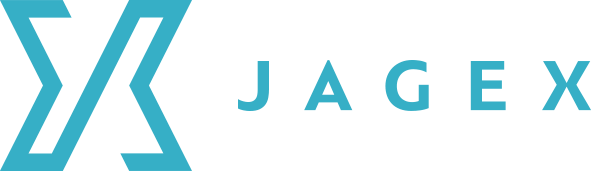 Landscape turquoise Jagex logo