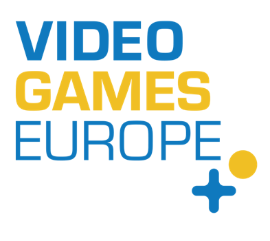 Video Games Europe logo in blue and yellow